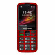 Konrow Senior 280 (2,8-Zoll-Bildschirm – Dual-Sim – mit Ladestation) Rot