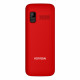 Konrow Senior 280 (2,8'' scherm - Dual Sim - met laadstation) Rood