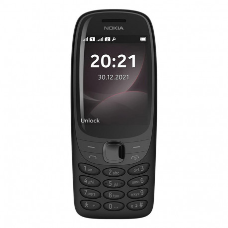 Nokia 6310 (Version 2021 - 2.8" - Dual Sim) Black