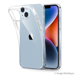 Funda de silicona para iPhone 14 Plus ( 0.5mm , transparente) a granel