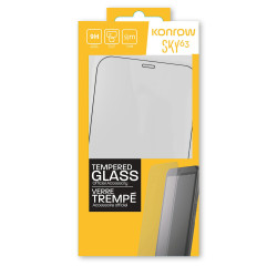 Black Tempered Glass For Konrow Sky 63 (3D, 9H, 0.33 mm)