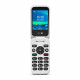 Doro 6820 Flip - Black / White