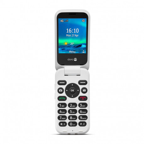 Doro 6820 Flip - Black / White