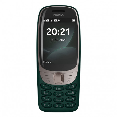 Nokia 6310 (versie 2021 - 2,8" - Dual Sim) Groen