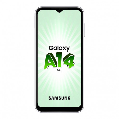 Samsung A146P/DSN Galaxy A14 5G (Dual Sim - 6.6'' - 64 GB, 4 GB RAM) Argento