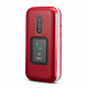 Doro 6880 4G Flip - Rood / Wit