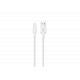 Konrow KCATLNW1 - Cable Lightning a USB Tipo A (1 M - 2.4A) - Blanco (Compatible, Blister)