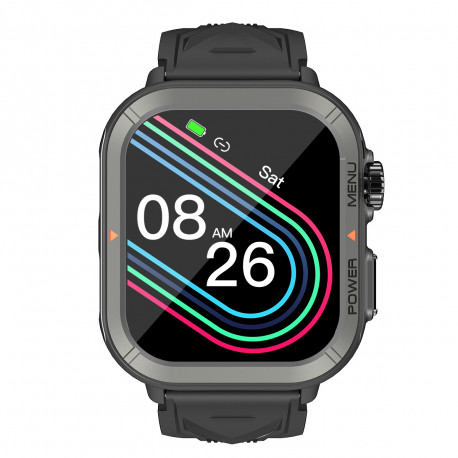 Blackview W30 (Connected Watch – 1,91'' – Integriertes Mikrofon) Schwarz