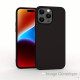 Silikonhülle für iPhone 11 Pro Max – Schwarz – Bulk