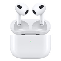 Apple AirPods 3 draadloze hoofdtelefoon (met Lightning-oplaadcase) Wit