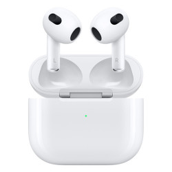 Apple AirPods 3 wireless headphones (With Lightning Charging Case) White