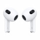 Apple AirPods 3 draadloze hoofdtelefoon (met Lightning-oplaadcassette) wit) - Wit