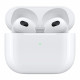 Apple AirPods 3 draadloze hoofdtelefoon (met Lightning-oplaadcassette) wit) - Wit