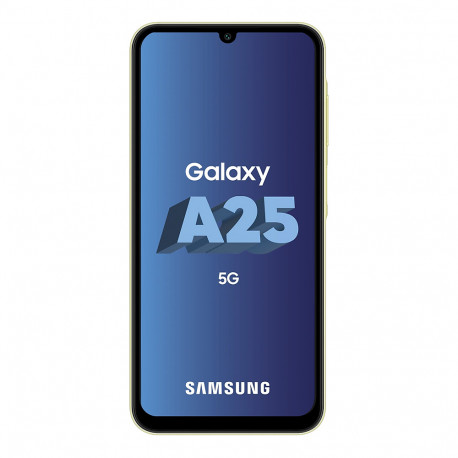 Samsung A256B/DSN Galaxy A25 5G (Dual Sim - 6.5'' - 128 GB, 6 GB RAM) Amarillo