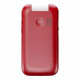 Doro 2820 4G (Clamshell con Base de Carga) Rojo/Blanco