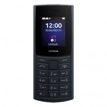 Nokia 110 4G (Doppia SIM - 1.8") Nero