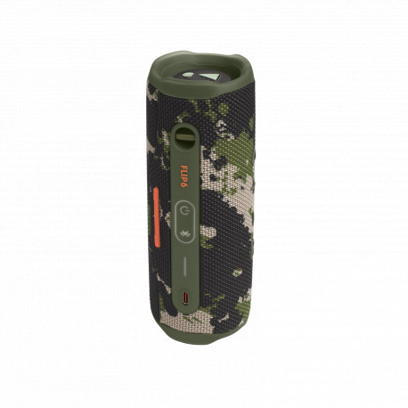 JBL Flip 6 (Altavoz Bluetooth 5.1 - IP67 - 12 horas de duración de la batería) Camuflaje