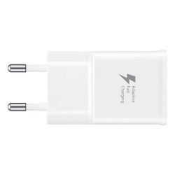 Samsung EP-TA200EWE - Adaptateur Secteur USB - Charge Rapide - Blanc - En Vrac