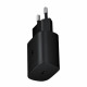 Samsung EP-T1510NBE - Adaptateur Secteur USB Type-C (Charge rapide 15W) - Noir - Emballage Original