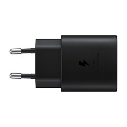 Samsung EP-T1510NBE - Adattatore di alimentazione USB Type-C (ricarica rapida 15 W) - Nero - Confezione originale