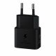 Samsung EP-T2510NBE - Adattatore di alimentazione USB Type-C (ricarica rapida 25 W) - Nero - Confezione originale