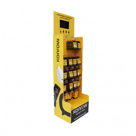 Konrow 20 pin display stands