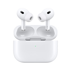 Apple AirPods Pro 2. Generation Kabellose Kopfhörer (Bluetooth) – Kabellose Ladehülle – Weiß