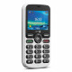 Doro 5860 (4G - Base de carga - Pantalla grande) Blanco/Negro