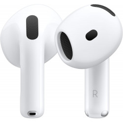 Apple AirPods 4 (ANC) - Écouteurs sans fil avec Réduction de bruit (Boitier de Charge USB-C ) Blanc