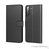 Custodia in similpelle per Samsung Galaxy S24 - Nero (in blocco)