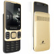 Konrow Slider - Sliding Phone - 2.4'' Screen - Dual Sim - Gold