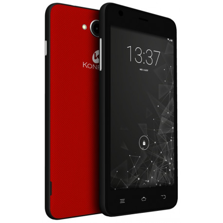 Konrow Coolfive - Smartphone Android 6.0 Marshmallow - 5'' - 8GB - Dual Sim - Rojo